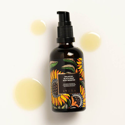 Balaayah Black Gram Body Booster Body Oil - Best Body Oil for Dry Skin