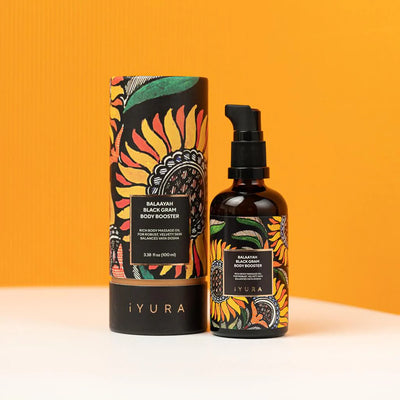 Balaayah Black Gram Body Booster - Pack of 2 Body Oil iYURA