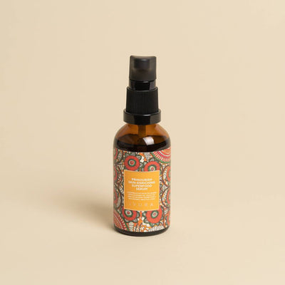 Prinourish Skin-Enriching Superfood Serum - With Almond Oil, Olive Oil, Turmeric, Mango and More Ayurvedic Herbs Face oil iYURA