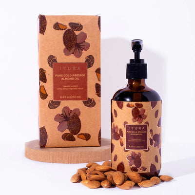 Pure Cold-Pressed Almond Oil Oils iYURA