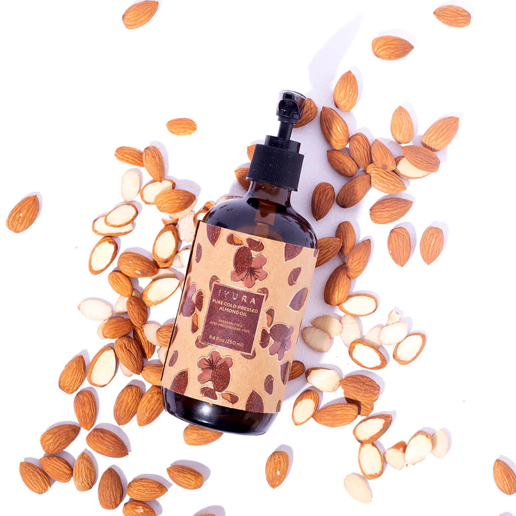 Pure Cold-Pressed Almond Oil Oils iYURA 