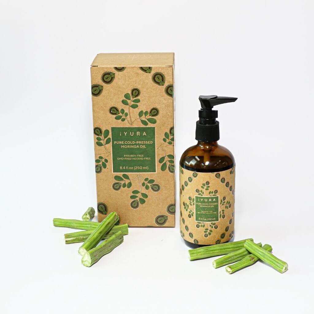 Pure Cold-Pressed Moringa Oil Oils iYURA 