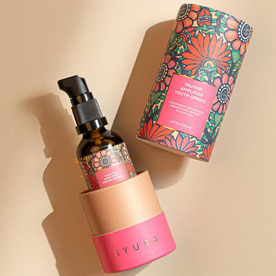 The Golden Years Duo: Yauvari Amplified Youth Spring and Turmerisa Double-Turmeric Facial Essence Beauty set iYURA